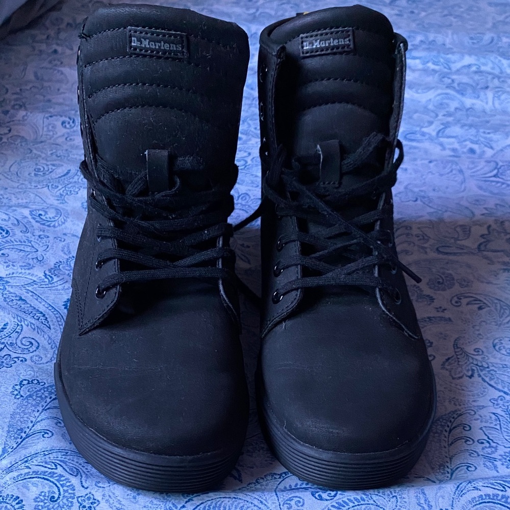Dr. Martens Black Lace-Up Boots